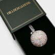 Celestial Frost Holiday Ornament in packaging