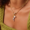 Coral Reef Charm on model