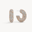 Dancing Queen Sparkle Chunky Hoops