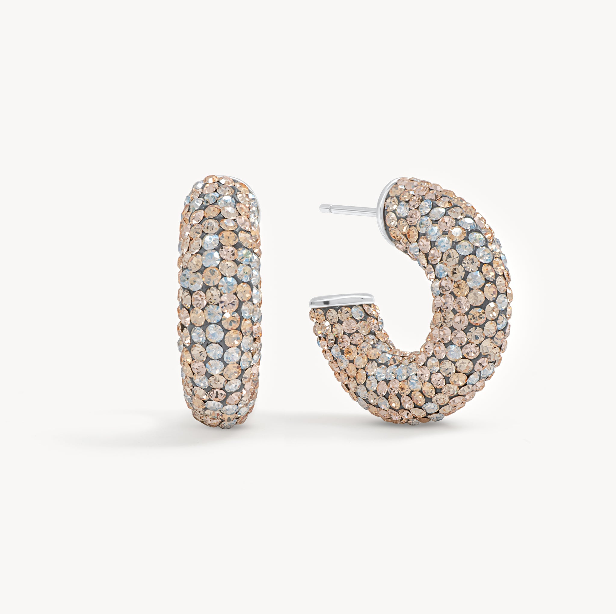 Dancing Queen Sparkle Chunky Hoops