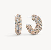 Dancing Queen Sparkle Chunky Hoops
