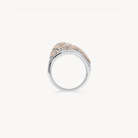 Dancing Queen Sparkle Wave Ring