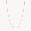 Rose Gold Diamond Cut Chain