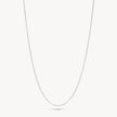 Silver Diamond Cut Chain