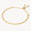 Double Chain Bracelet Gold