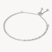 Double Chain Bracelet Silver 