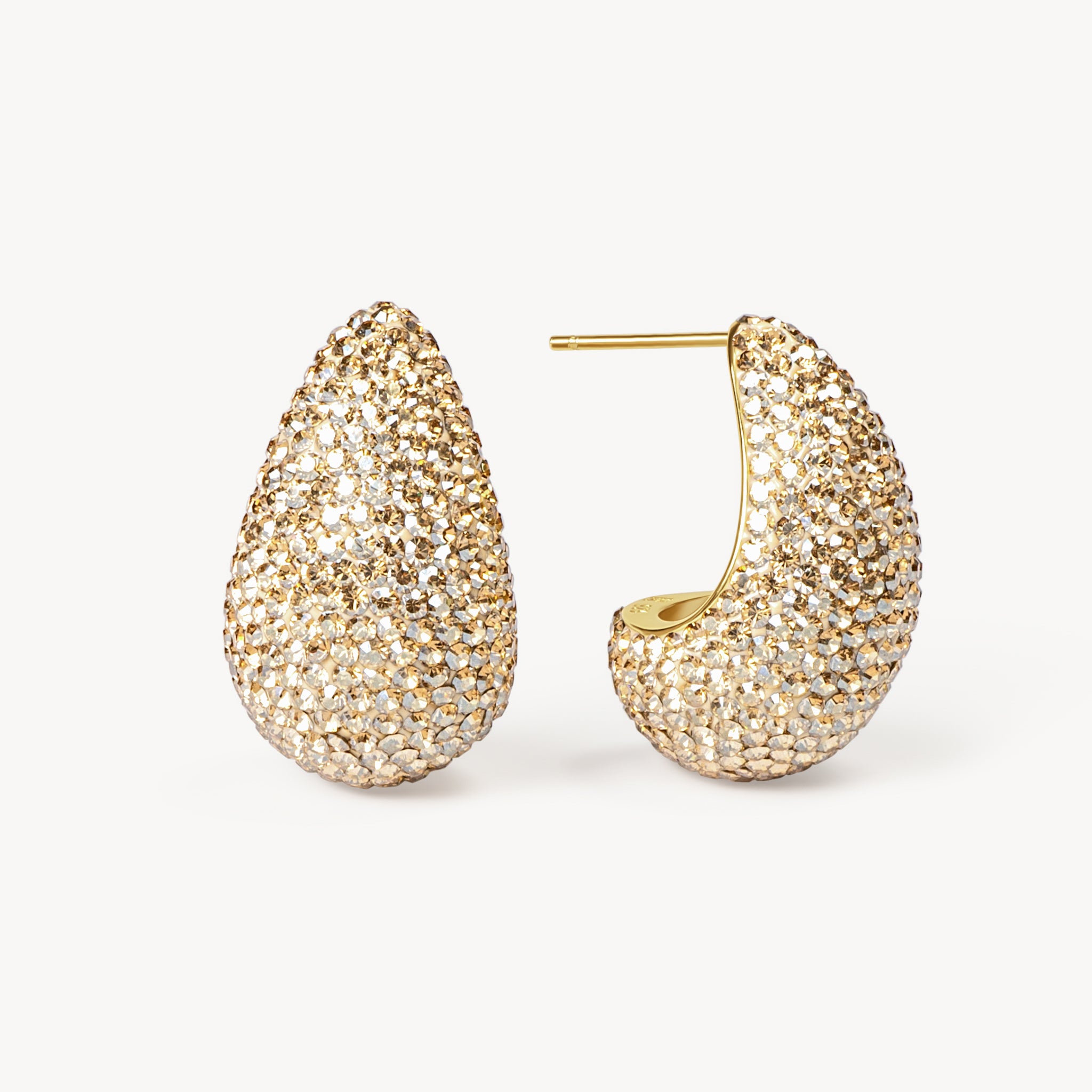 Dream Puff Sparkle Stud Earrings | Hillberg & Berk