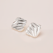 Silver Drift Statement Earrings