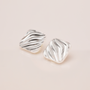 Silver Drift Statement Earrings