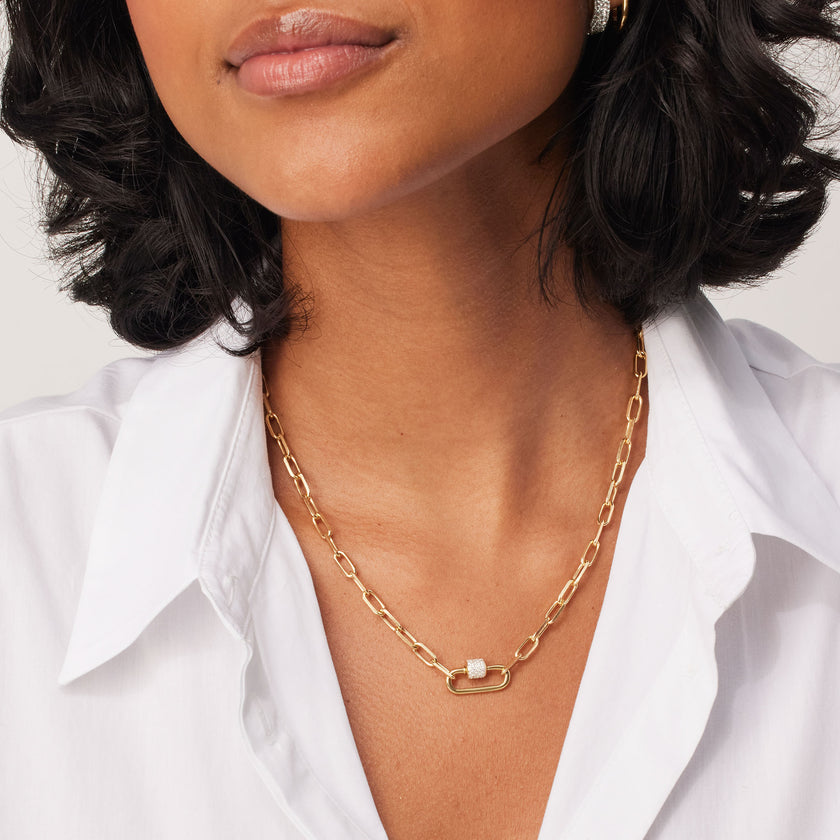 Clip Chain Charm Necklace Base