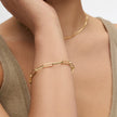 Era Chain Bracelet in Gold on model
