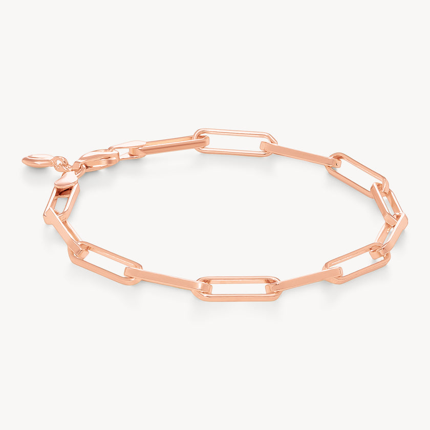 Rose Gold Era Chain Bracelet