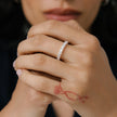 Eternity Band on model