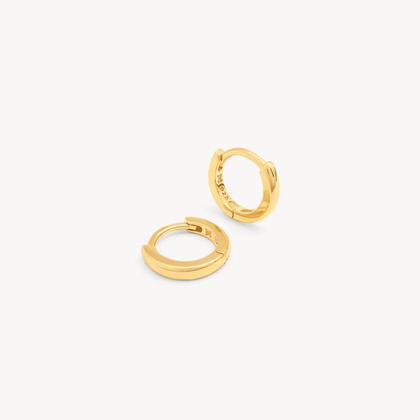 Gold Extra Small Hoop Earrings