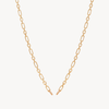 Figaro Charm Chain Necklace — Gold