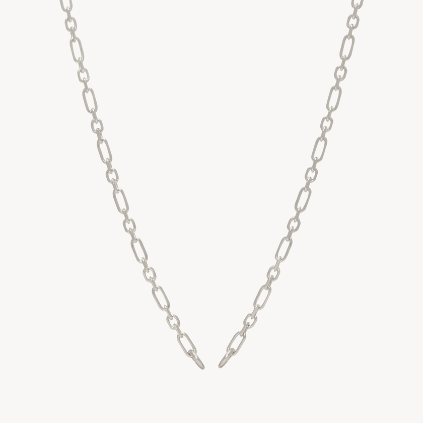 Figaro Chain Charm Necklace Base