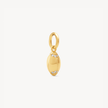 Football Charm in Gold