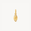 Football Charm in Gold