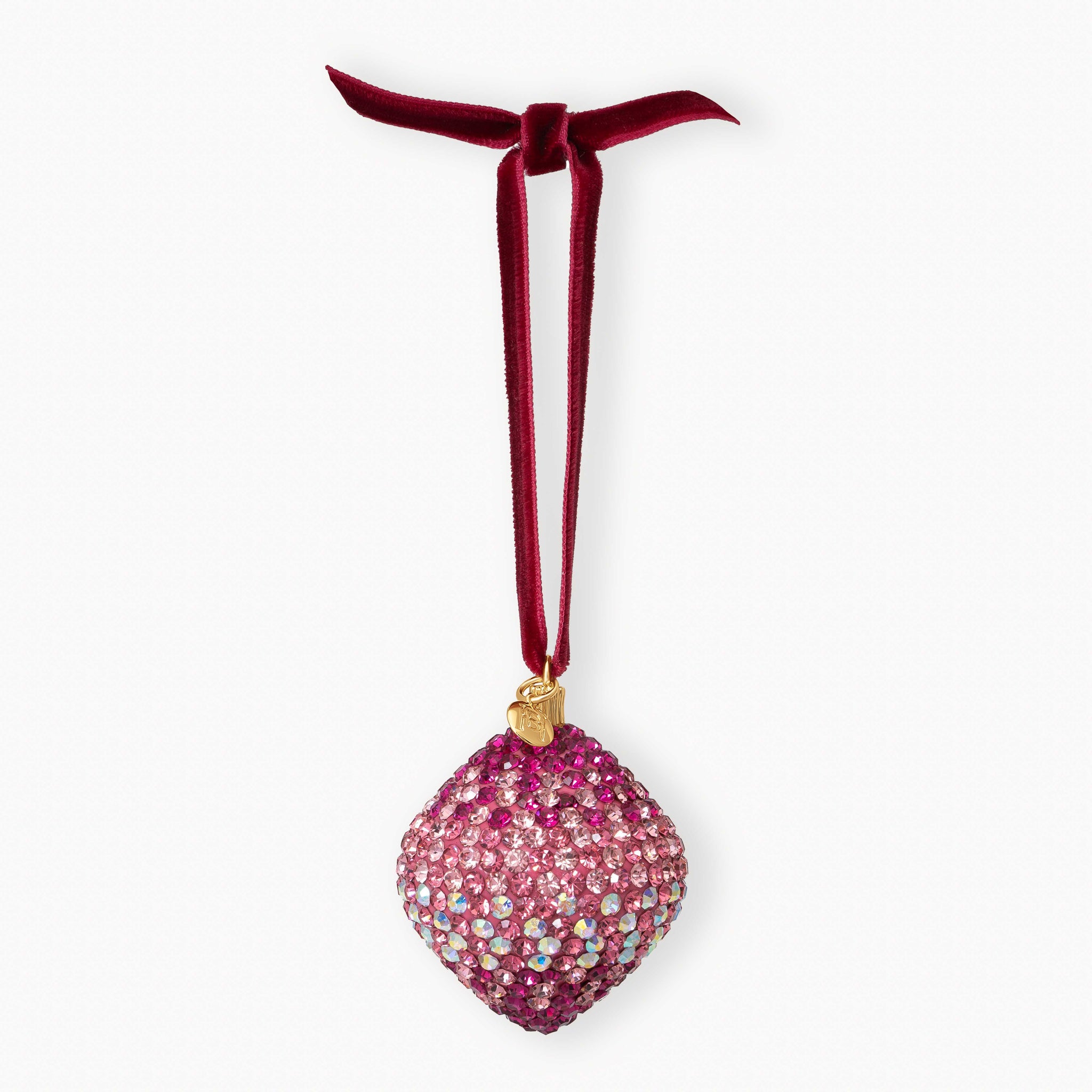 Fuchsia Fade Holiday Lights Ornament