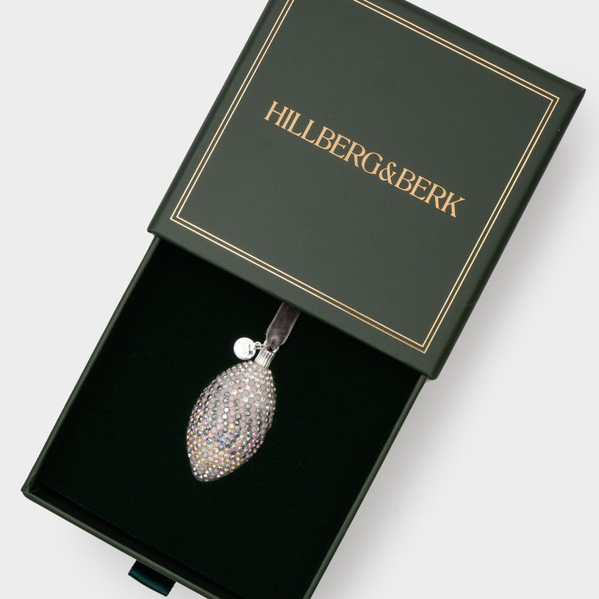 Glitter Holiday Lights Ornament in packaging