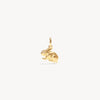 Gold Rabbit Charm