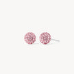 Small H&B Pink Sparkle Ball™ Stud Earrings