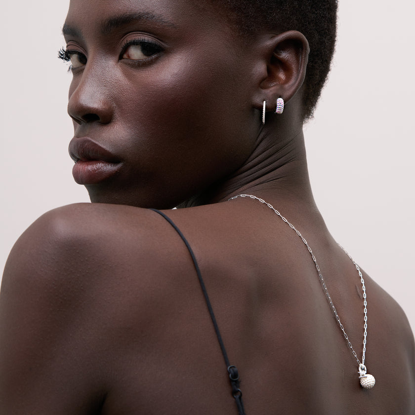 Hillberg and berk sparkle ball necklace shop