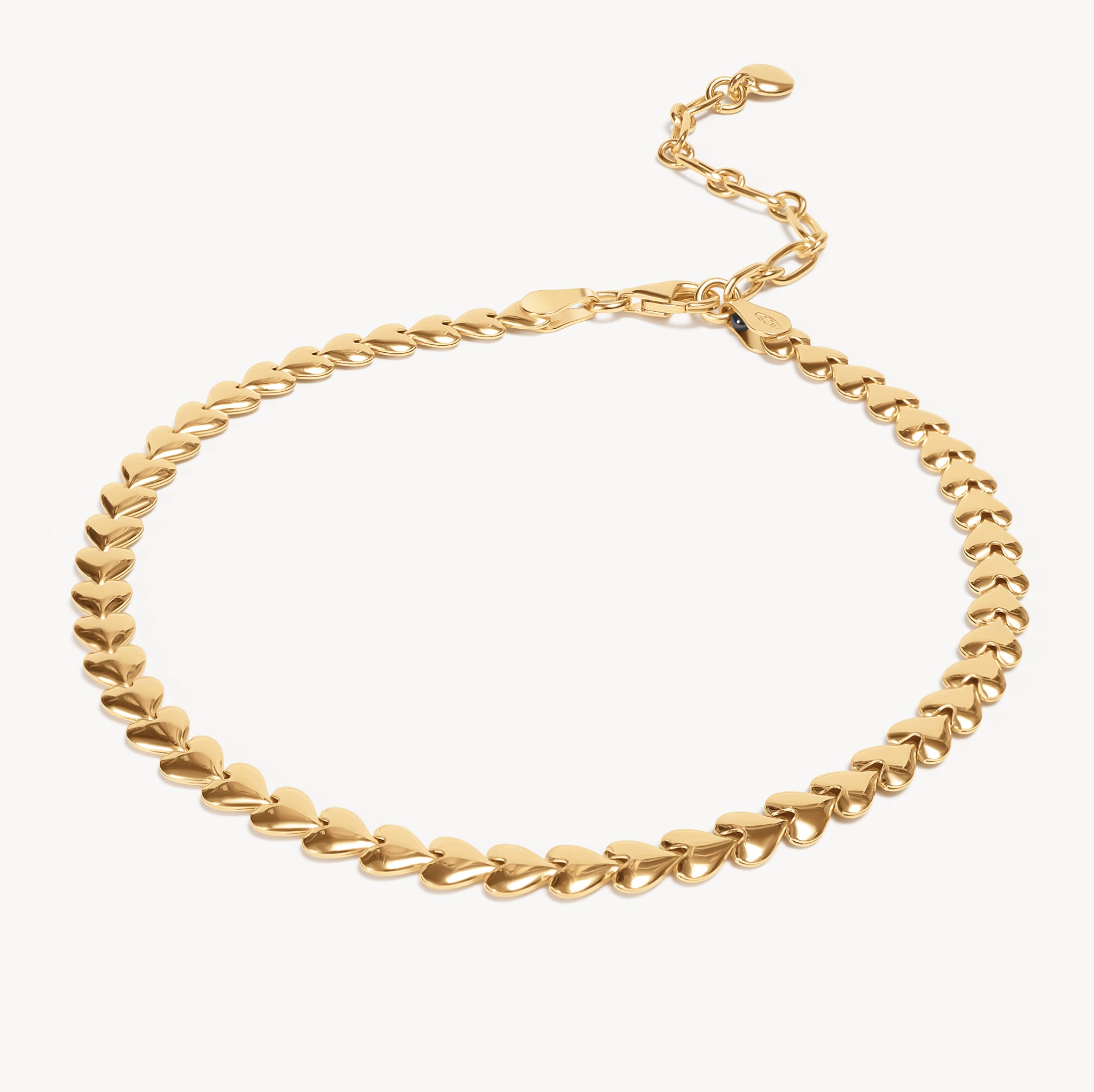 String Chain Heart String Chain Anklet | Hillberg & Berk