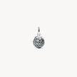 Medium Sparkle Ball™ Charm Hematite