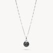 Sparkle Ball™ Clip Chain Necklace Hematite