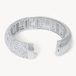 Icon Sparkle Cuff Bracelet open