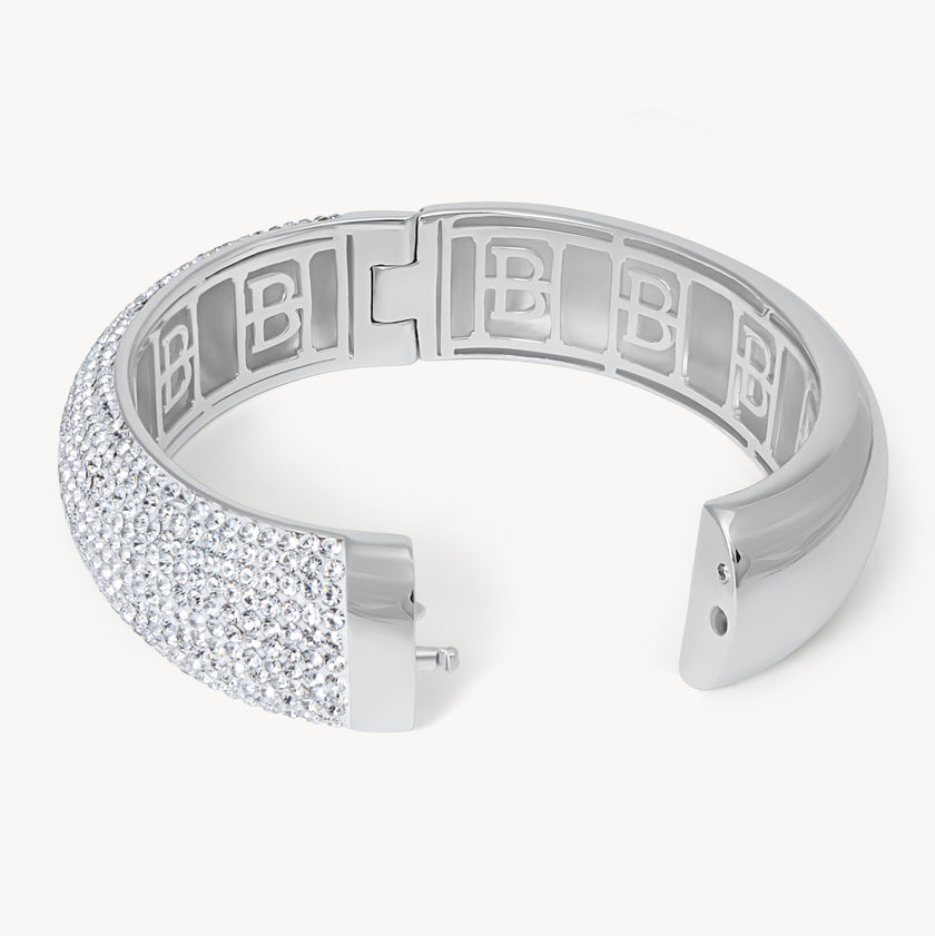 Icon Sparkle Cuff Bracelet open