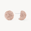 Rose Gold Icon Sparkle Stud Earrings