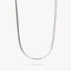 Intertwine Chain Necklace Silver