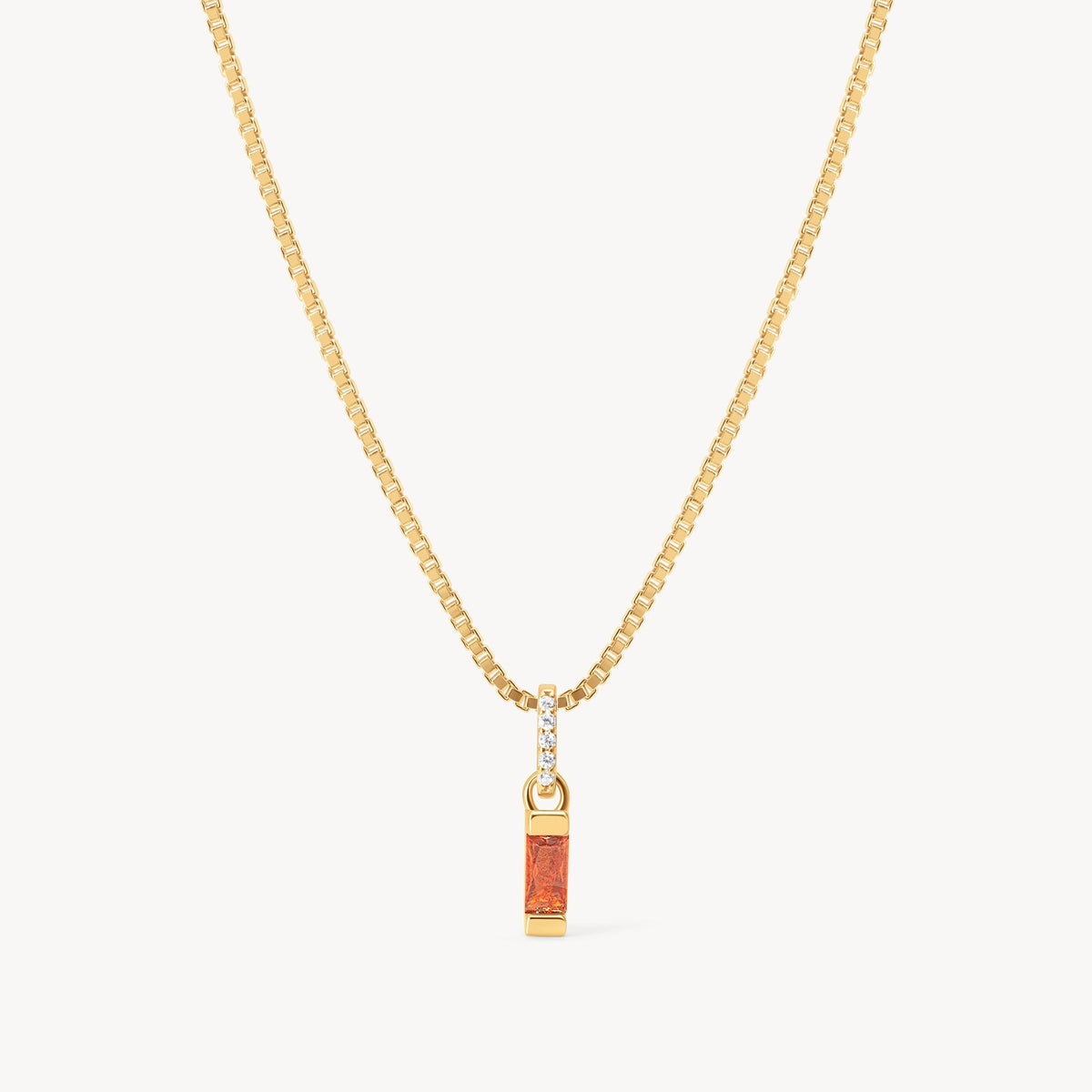 14k Gold Vermeil|January