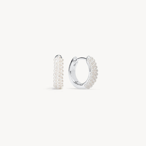 June Birthstone Always On Hoop Earrings