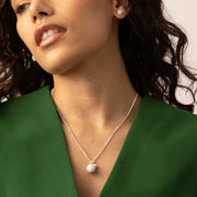 June Birthstone Sparkle Pendant Necklace