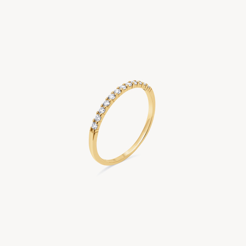 Lab Diamond Line Ring