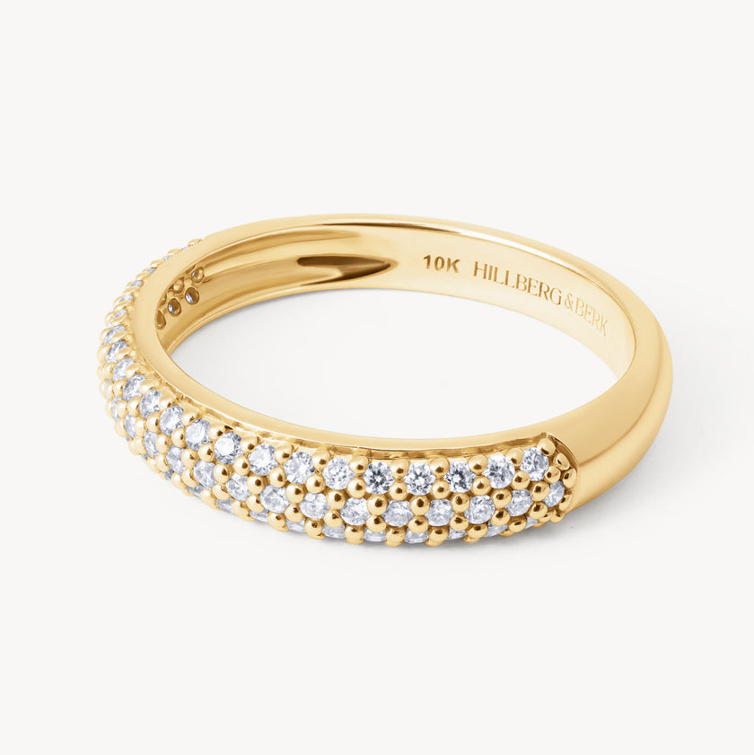 Lab Diamond Pavé Ring