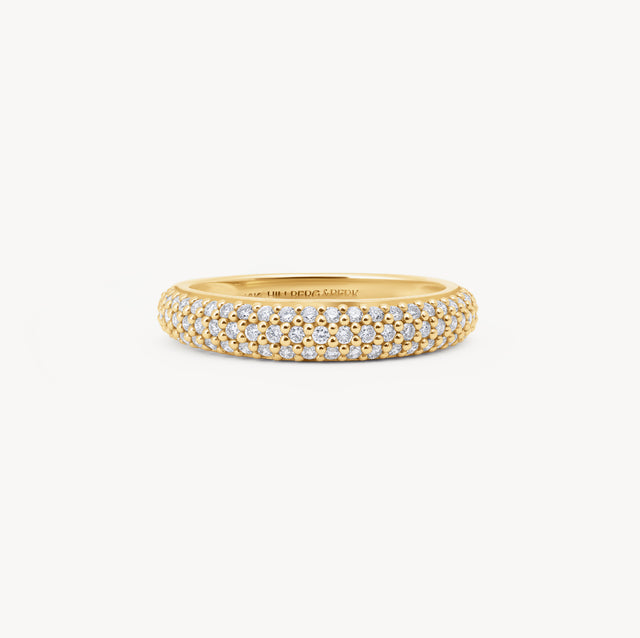 Lab Diamond Pavé Ring