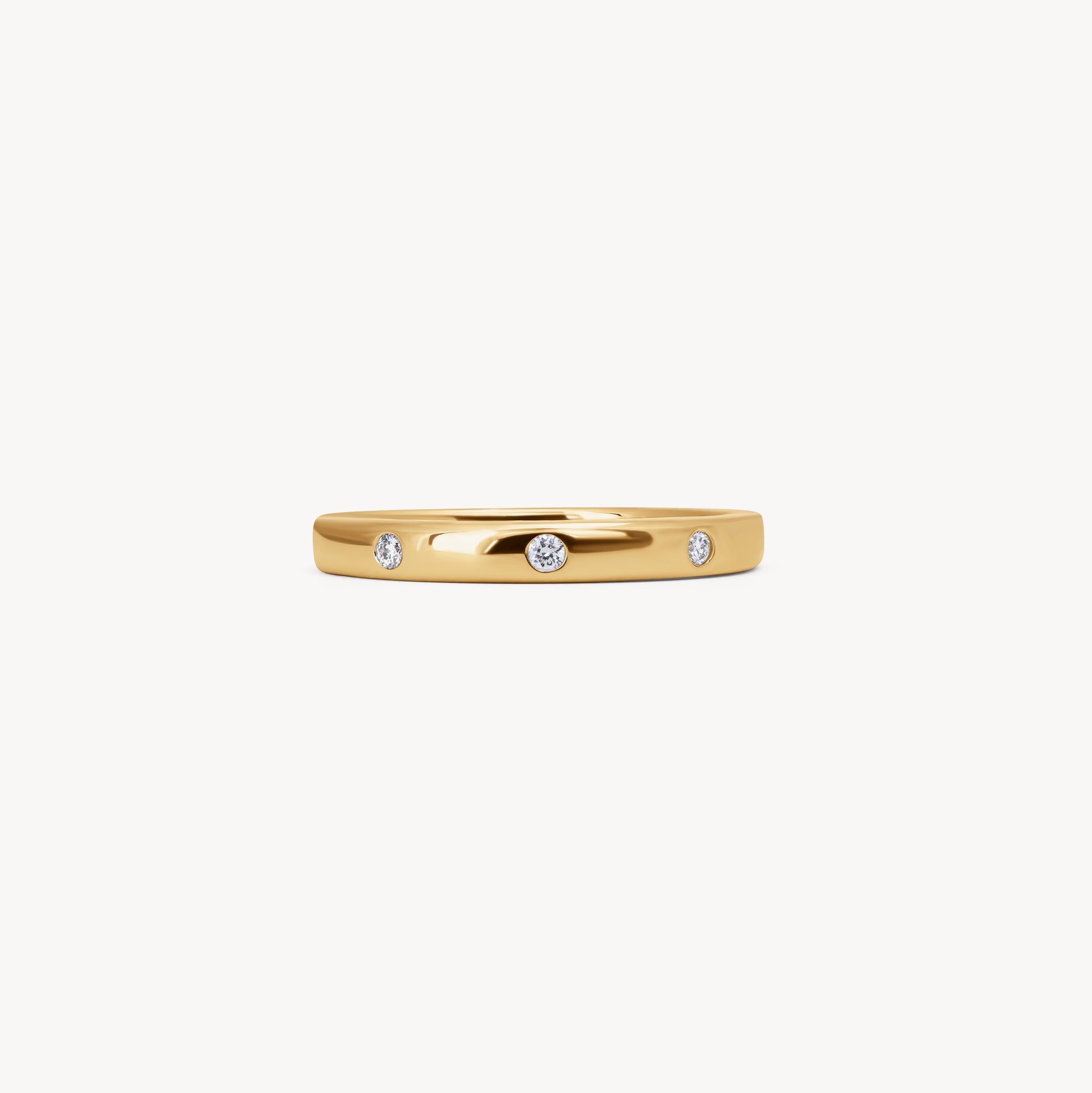 Lab Diamond Trio Ring