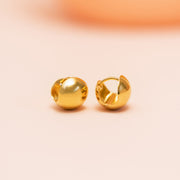 Lauren Round Hoop Earrings