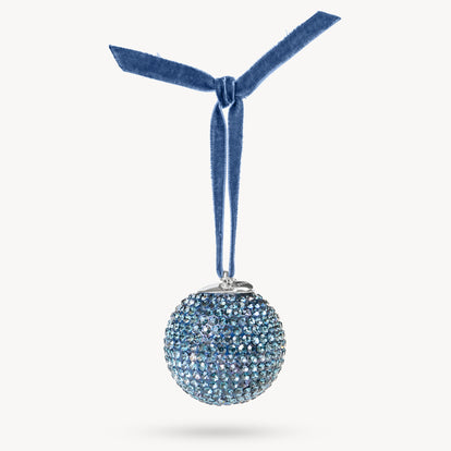 Light Sapphire Sparkle Ornament