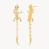 Lizard Statement Earrings