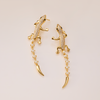 Lizard Statement Earrings