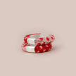 Lovestruck Medium Sparkle Reversible Hoop Earrings