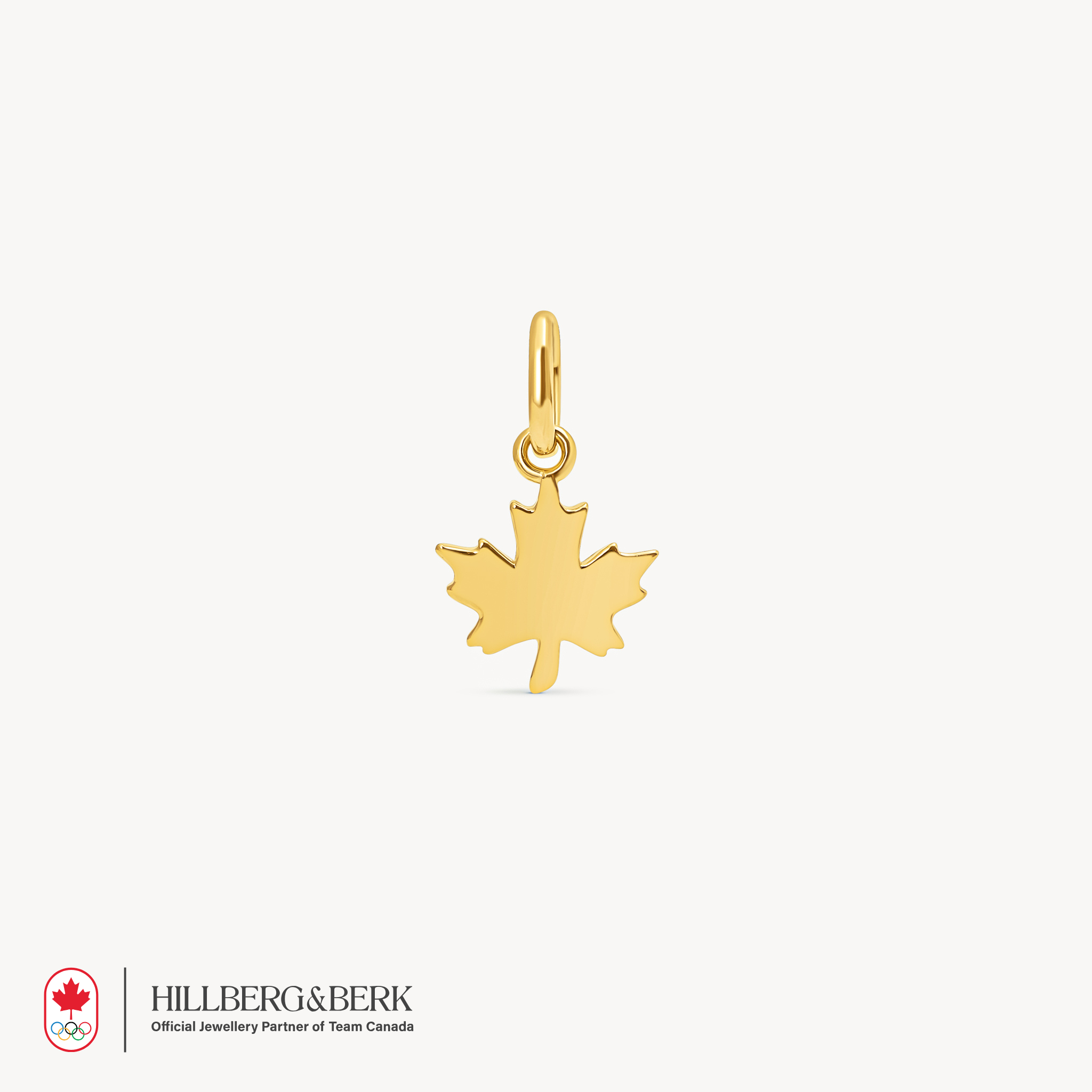 Maple Leaf Charm