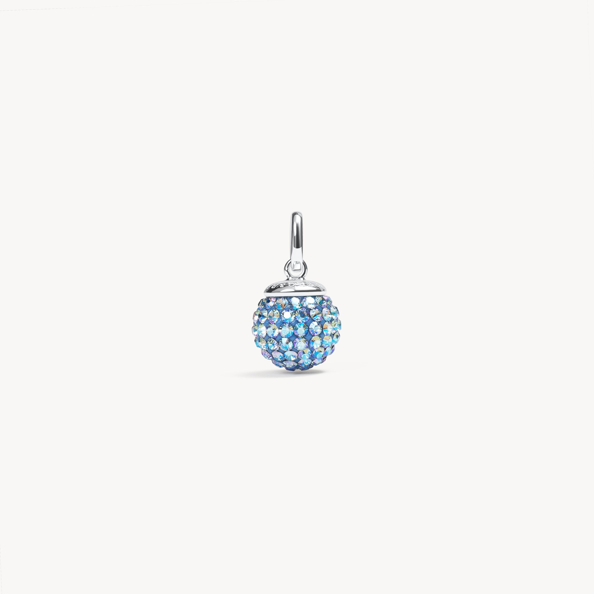 Medium Birthstone Sparkle Ball™ Charm March