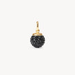 Medium Black Sparkle Ball™ Charm