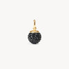 Medium Black Sparkle Ball™ Charm